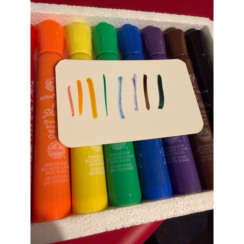 Vintage Mr. Sketch Scented Instant Water Color Markers 8 - Picture 3 of 4